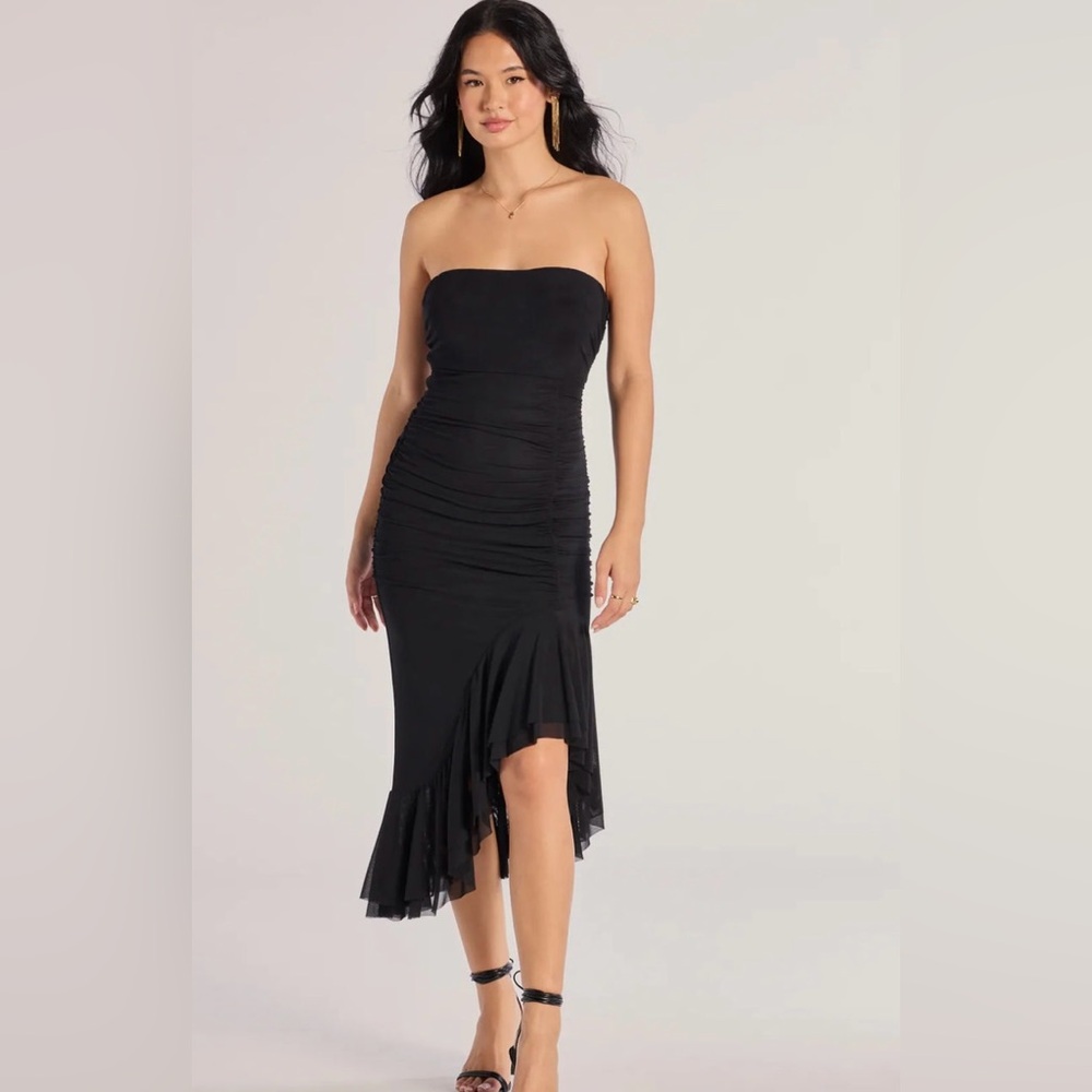 Glam sophistication sleeveless cut out midi dress